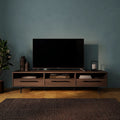 Mango Wood-Effect TV Unit