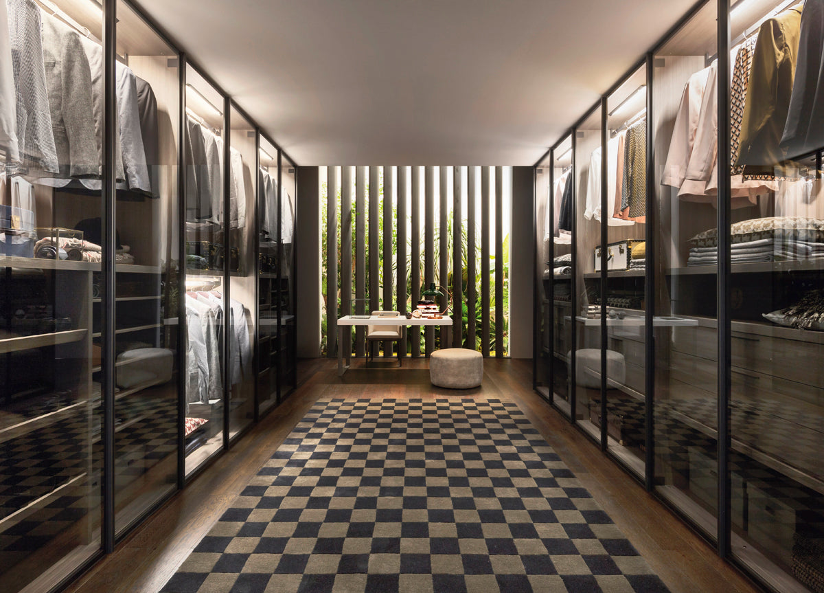 Aura Glass Wardrobe