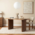 Mocka Amara walnut-look dining table — design reference