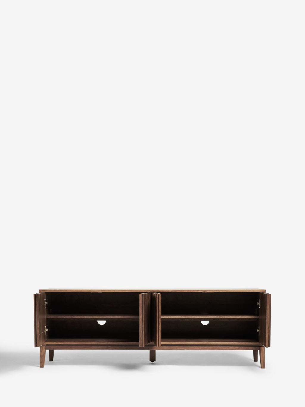 Belgrave Wide TV Unit in Walnut – view 7