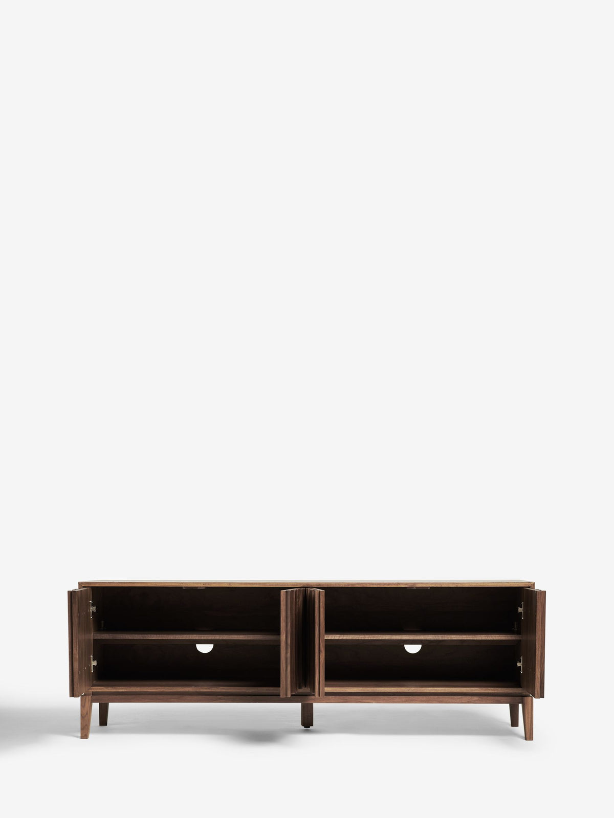 Belgrave Wide TV Unit in Walnut – view 7