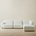 Capri Five-Piece Sofa – Stone White — retailer design reference