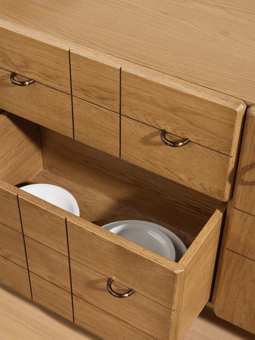 Corin Large Sideboard in Oak – view 3