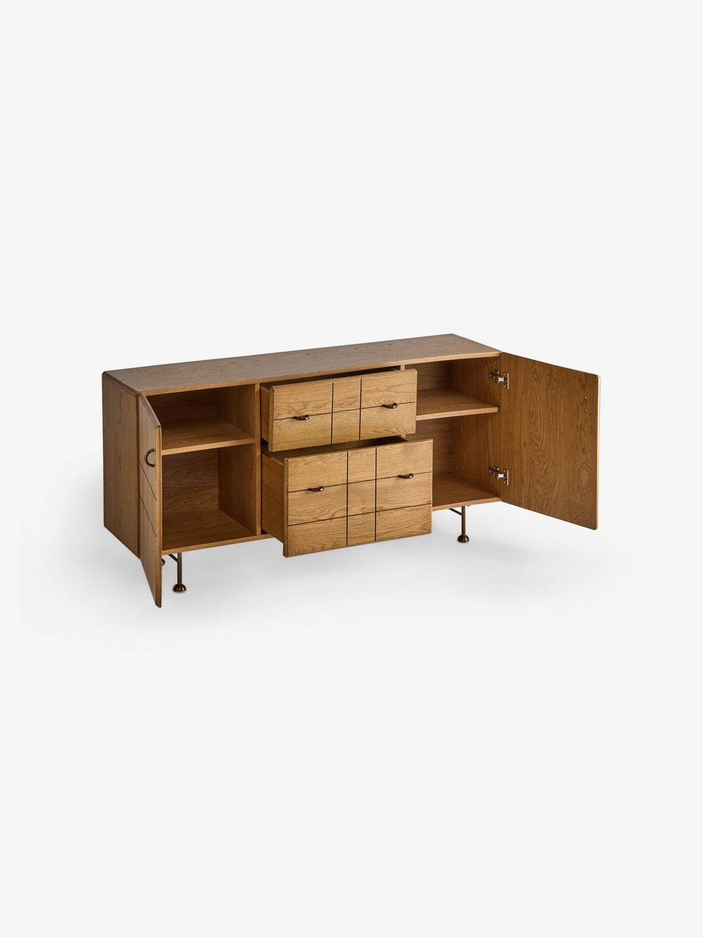 Corin Large Sideboard in Oak – view 7