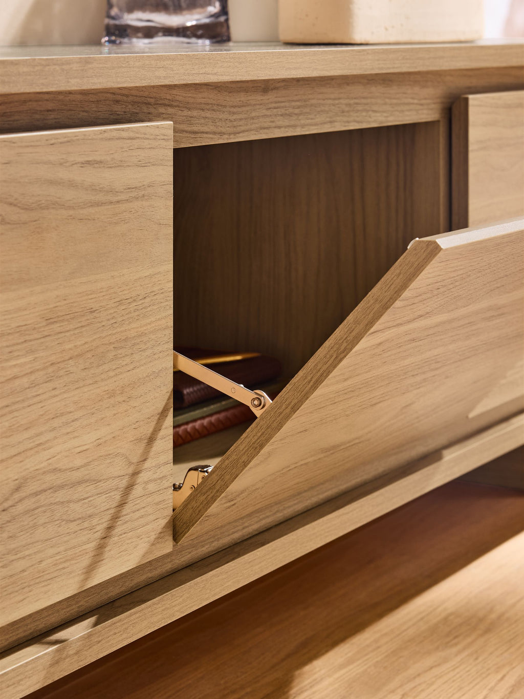 Kaci TV Unit in Oak Effect – view 3
