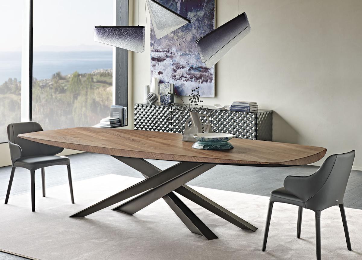 Cattelan Italia Lancer Wood Table — design reference