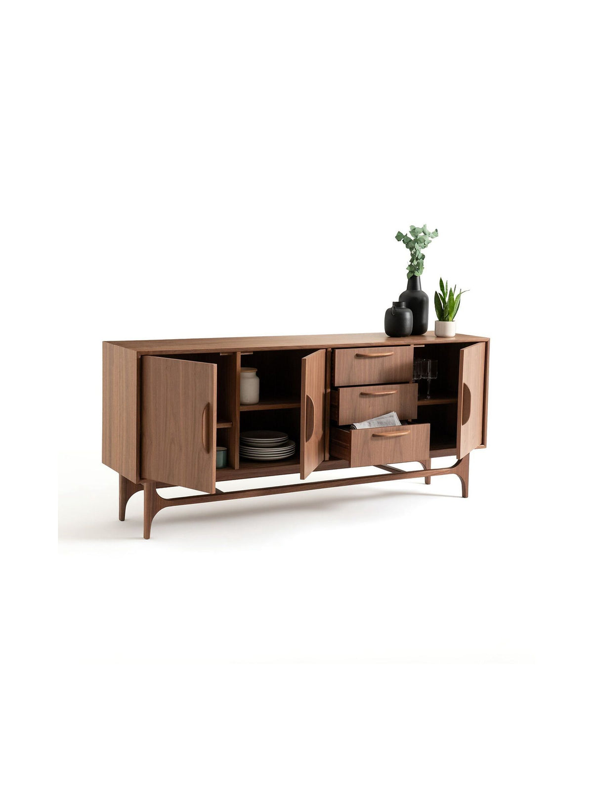 Larsen Walnut Sideboard – view 4