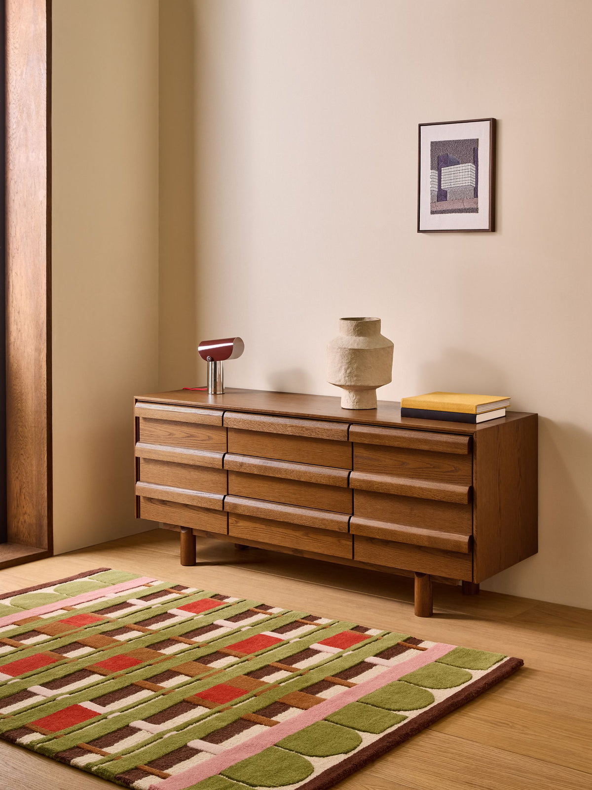 Plinth Large Sideboard in Oak – view 1