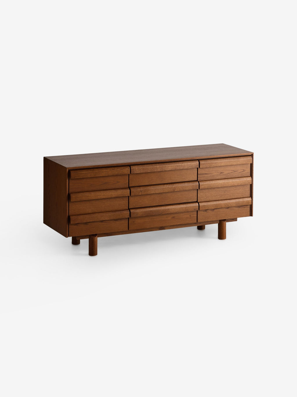 Plinth Large Sideboard in Oak – view 4