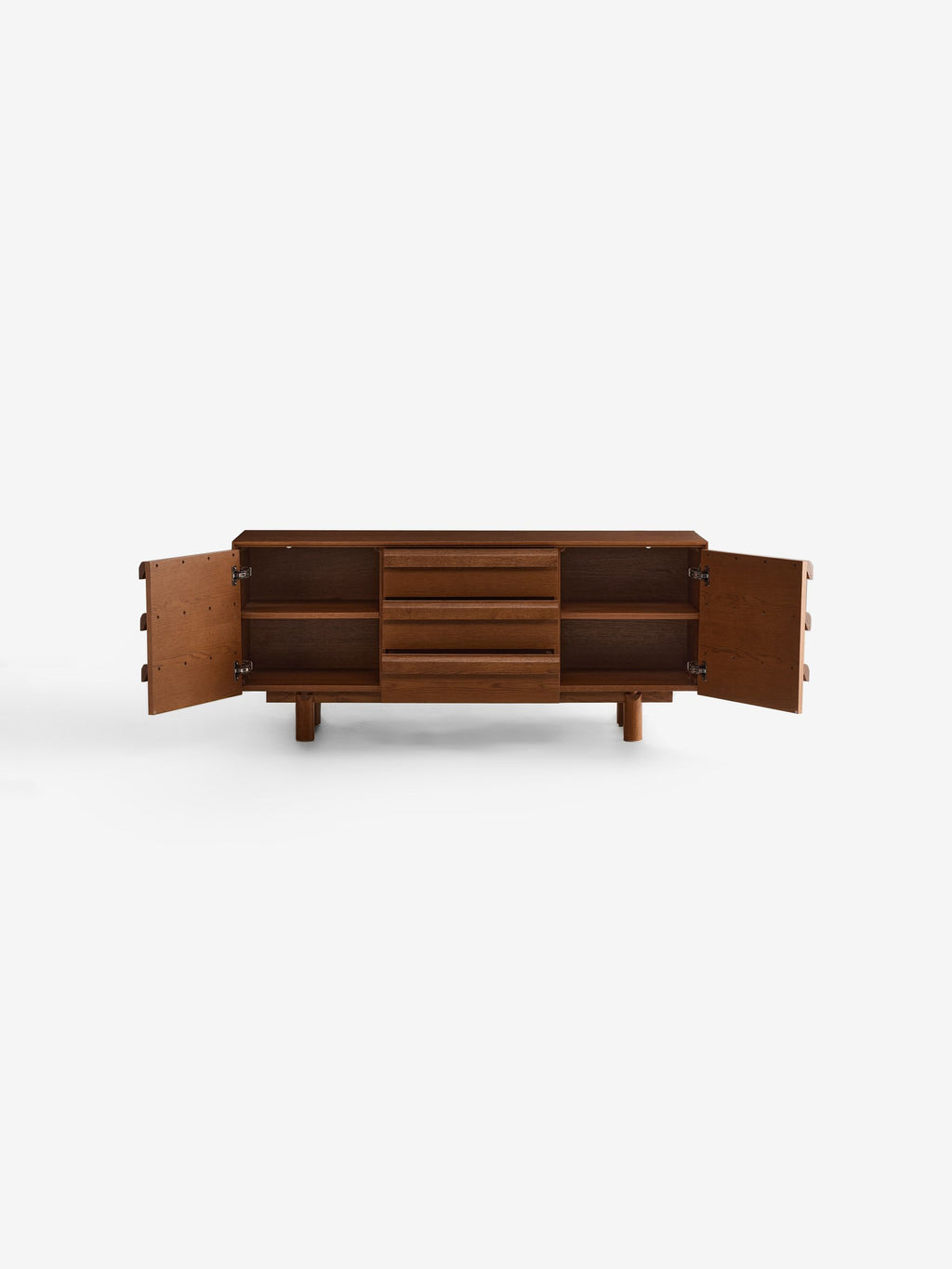 Plinth Large Sideboard in Oak – view 7