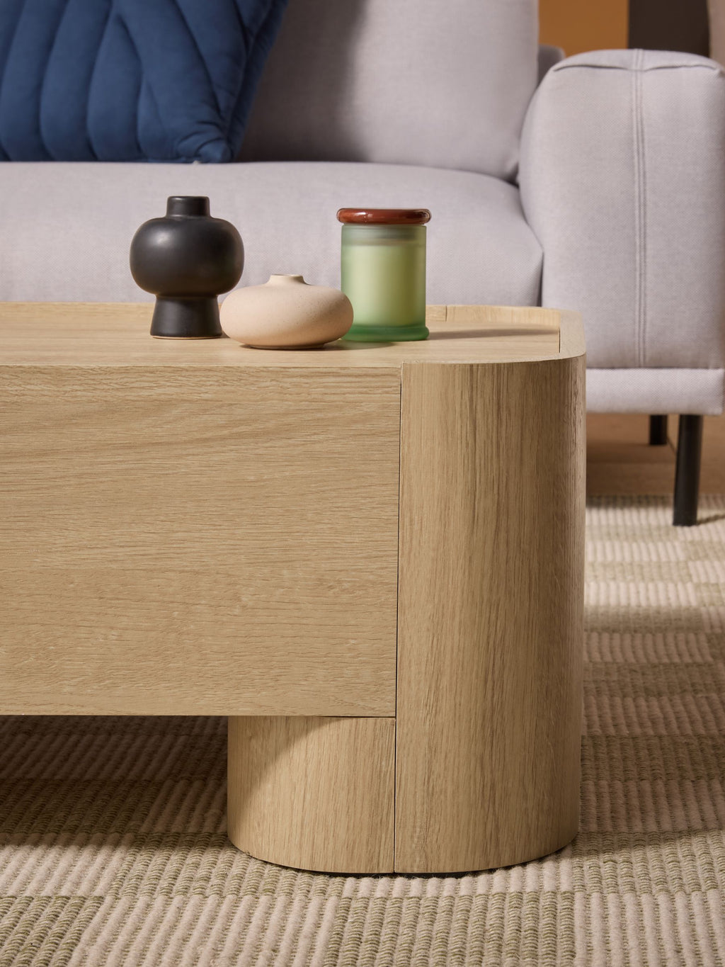 Kain Storage Coffee Table in Light Oak Effect — image 3